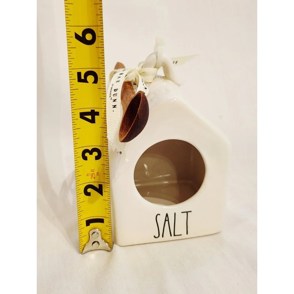 Rae Dunn Ceramic Salt Crock Cellar Salt Saut Pig